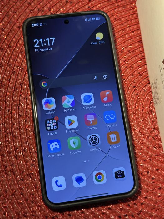 Xiaomi 14, 12GB RAM, 512GB, 5G, Black, impecabil, complet