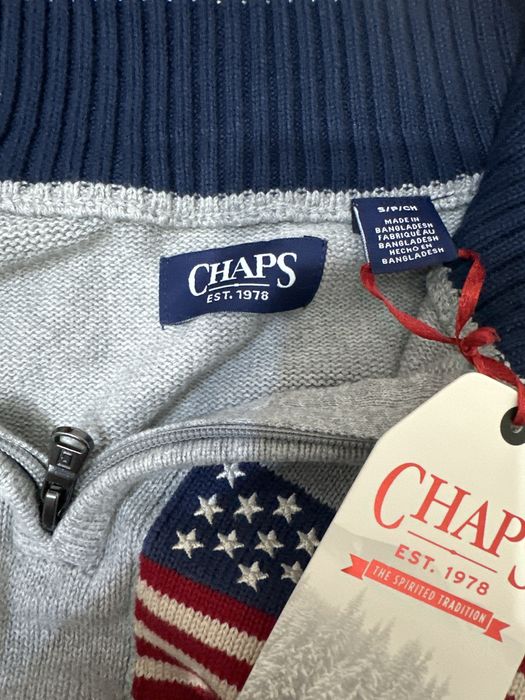 Свитер полу замок новый