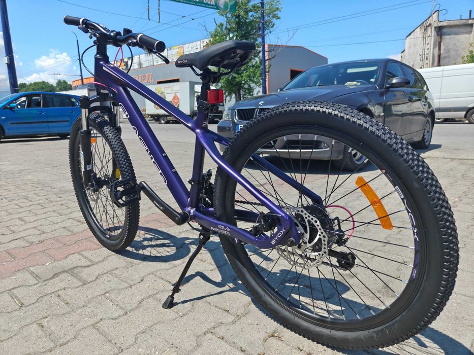 X Алуминиев велосипед 24" CLASHER лилав