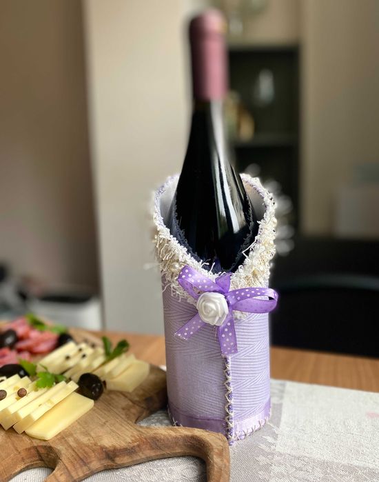 Нестандартни опаковки за бутилки, ръчна изработка