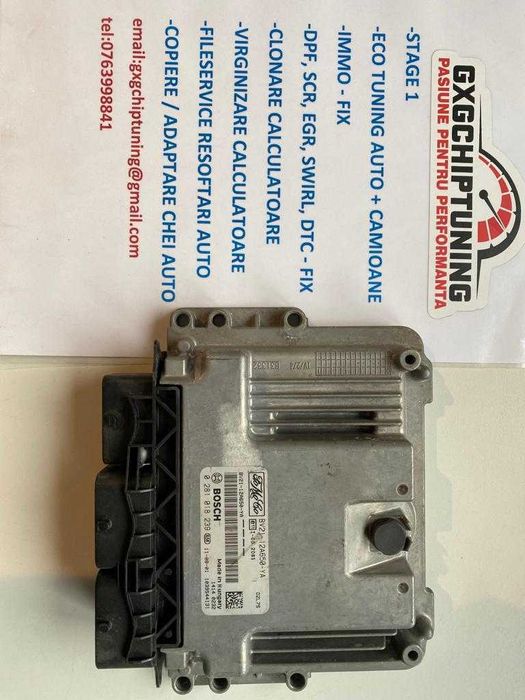 ECU Ford Fiesta 1.4TDCI BV21-12A650-YA 0281018239 EDC17C10-5.20