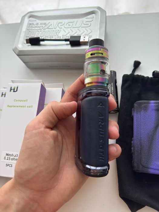 Vape Voopoo Argus GT2 Atomizor Geekvape Subohm SE Tank 15 Rezistente 2 Baterii Accesorii