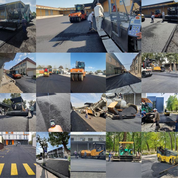 Sifatli Asfalt xizmati bizda