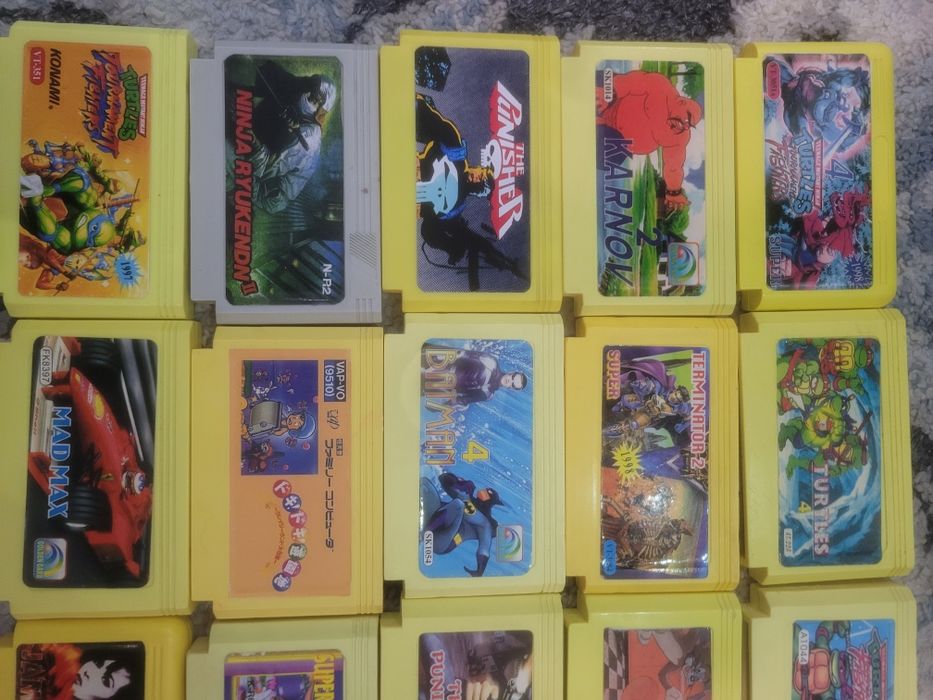 Casete joc televizor Terminator 2 (testate,functionale)