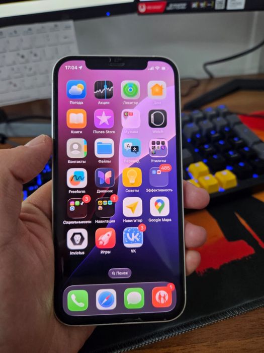 Iphone 12 белый в идеальном  состоянии