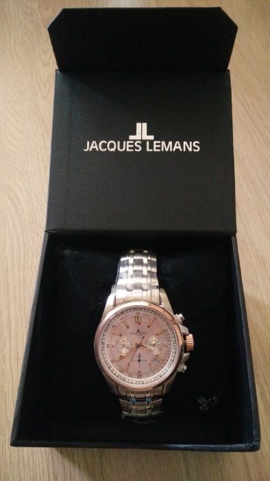 Мъжки официален часовник Jacques Lemans (Оригинален)