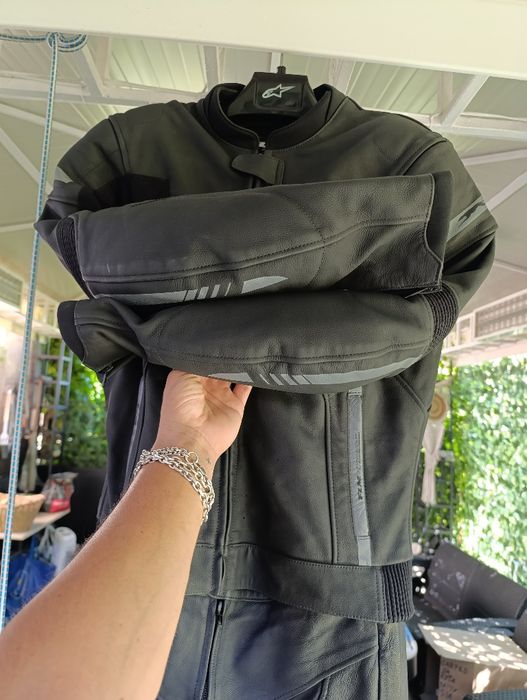 [50-48scurt][S/M] FLM 4.0 sport-touring,costum motocicleta,piele,nu alpinestars,dainese,held,ixs,bmw