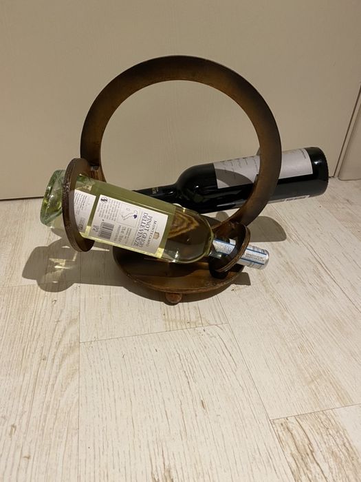 Дървена поставка за вино  за 2бр. бутилки