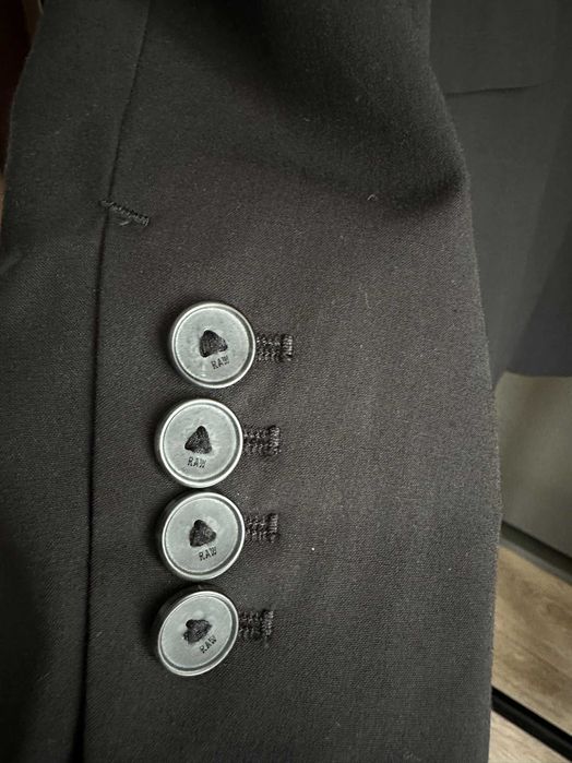 Модерно лятно сако тип блейзър на G-Star. Размер 54 XL Цвят черен. ТОП