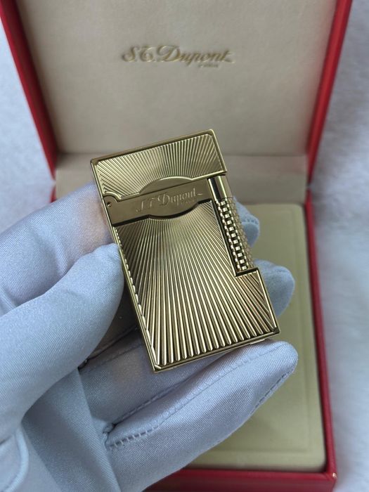 St dupont стоманена запалка