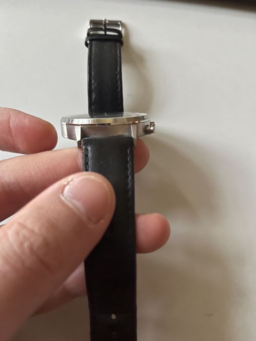 Стилен мъжки часовник сапфир стъкло, механизъм Ronda 5030.D