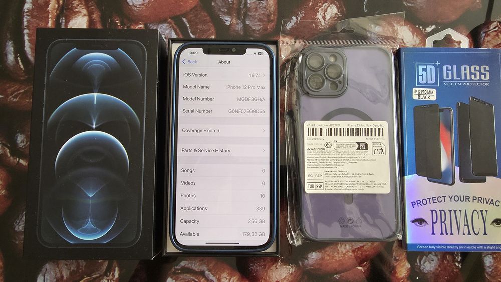 12 Pro Max 256GB 72%Battery