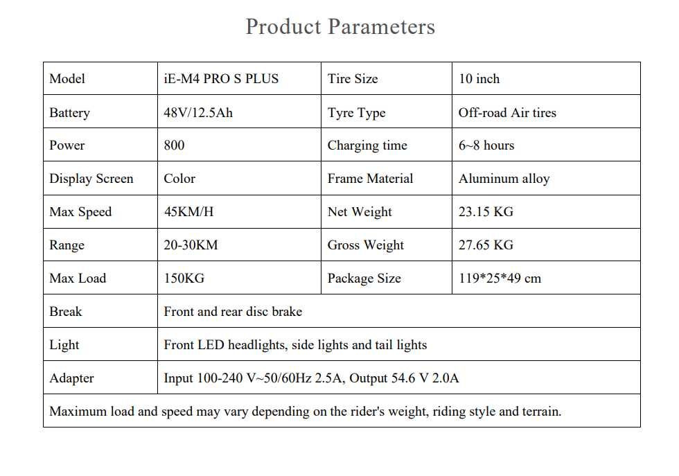 Електрически скутер/тротинетка iENYRID 800W 12.5AH