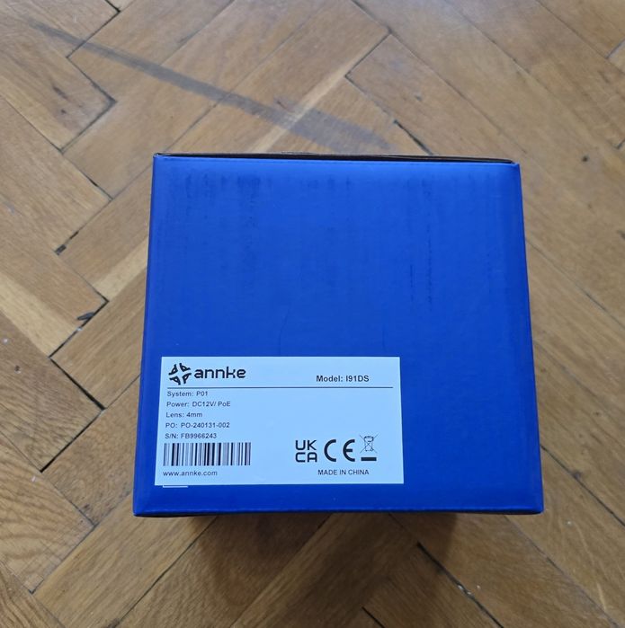 8 MP 4K камера видеонаблюдение Annke модел I91DS 4mm леща