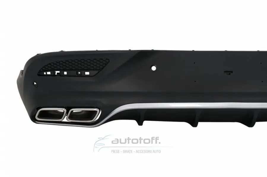 Difuzor bara spate compatibil Mercedes GLE Coupe C292 (2015-2019) GLE 63 AMG Chrome