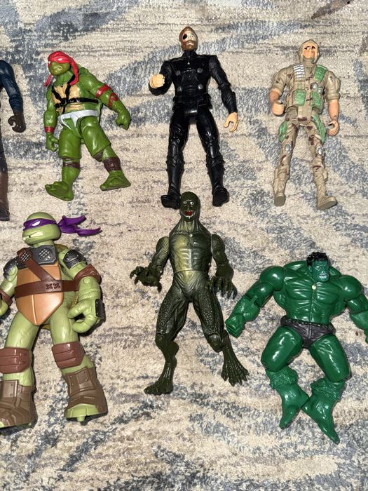 Фигурки марвел маленькие