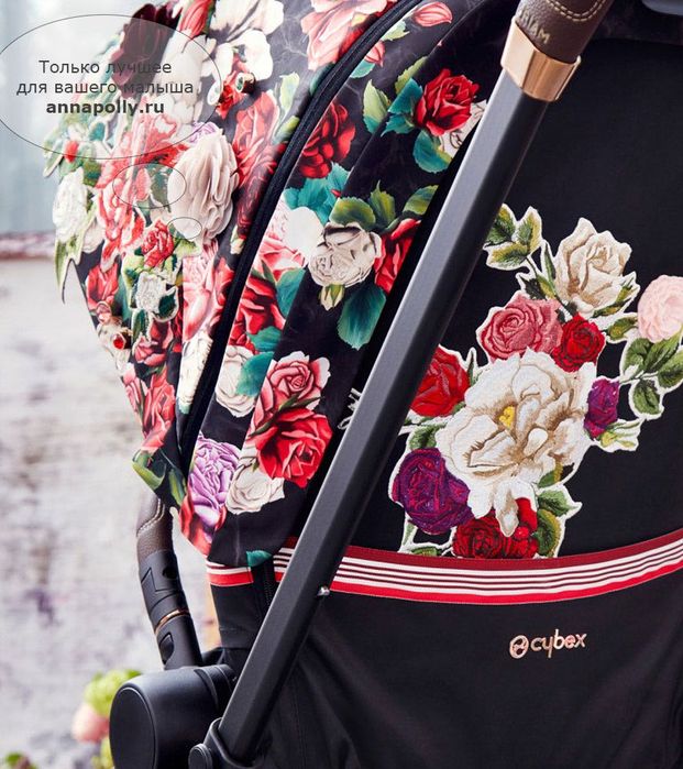 Коляска прогулочная Cybex Priam Spring blossom (Сайбекс Приам Спринг