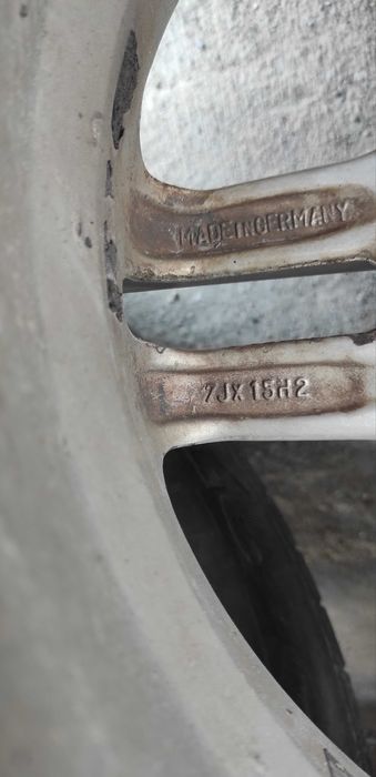 4бр.Aлуминиеви 4x100 ,et-38,7j с гуми подарък!