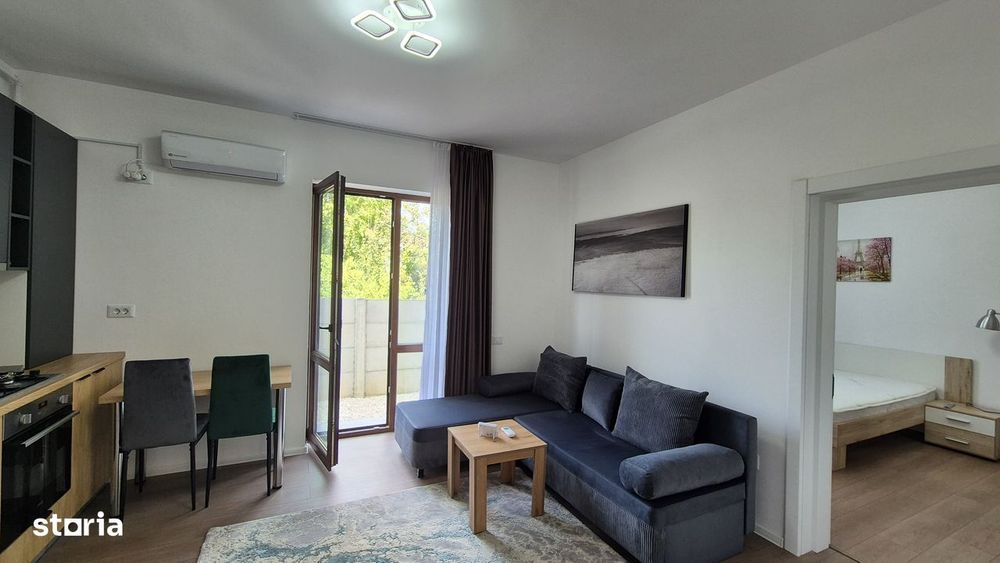 Apartament 2 camere cu Gradina in Orasul Magurele