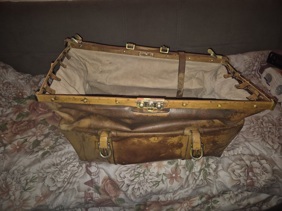 Geanta de voiaj din piele naturala  toscana