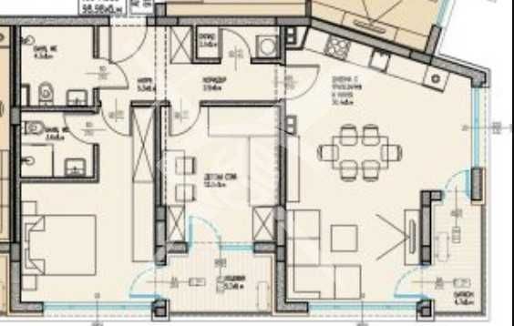 Тристаен апартамент в Мадика 819-24271