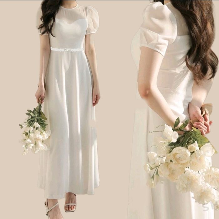 Rochie alba botez Nou Testamental