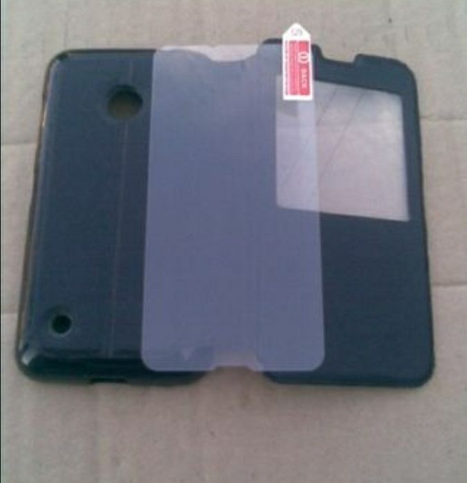Husa si folie protectie ecran Nokia Lumia 530