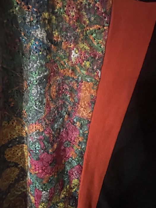 Rochie elegantă multicoloră, mărimea 38–40