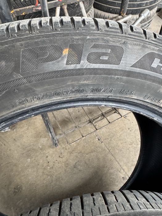 Продавам 3 броя гуми бриджстоун  265/50/20