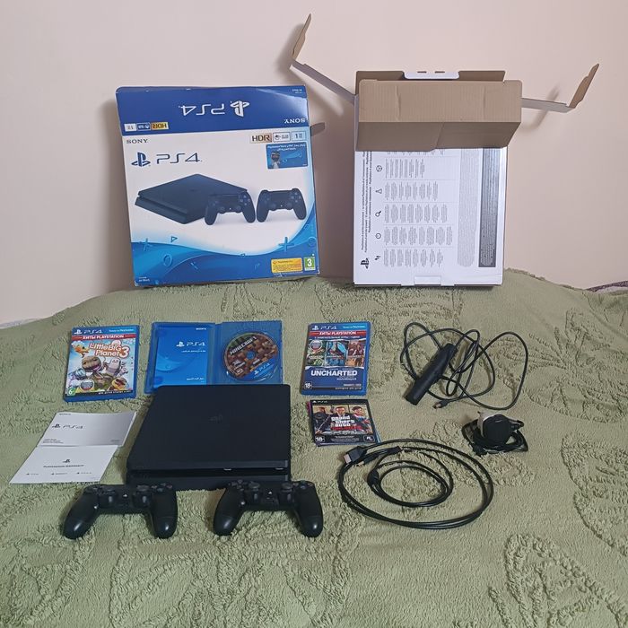 Sony PS4+ 1Tb игровая приставка