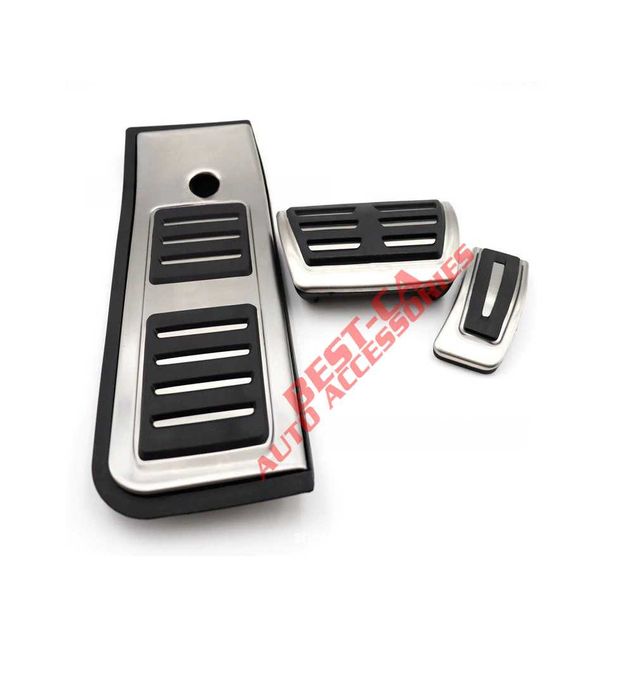 Set ornamente INOX sport pedale automata pentru Audi A6 C8 (2018-2025)