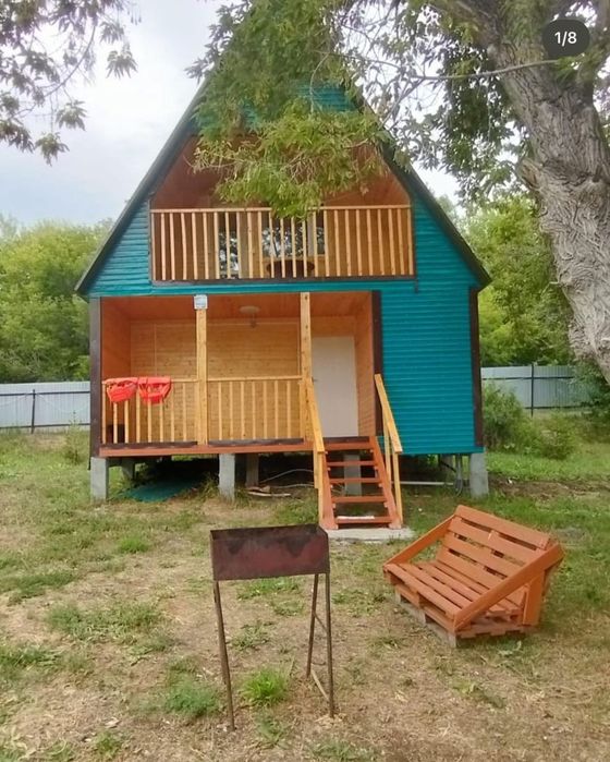 Сдам шестиместный двухэтажный дом на берегу Бухтарминского Водохра