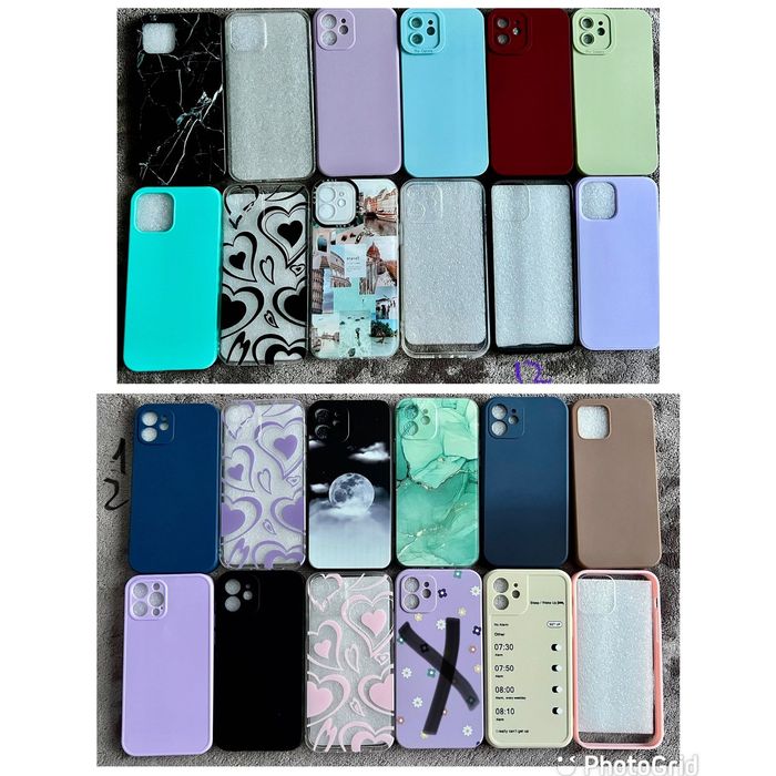 husa iPhone 11 12 cu protecție camere