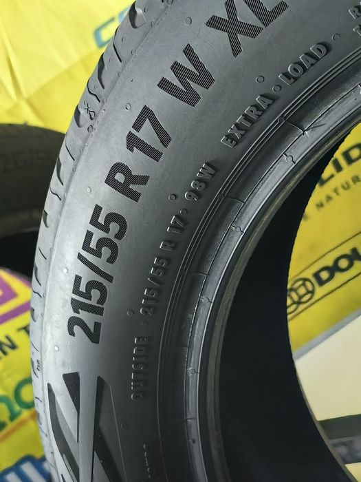 215/55R17 Continental 6mm stare foarte buna