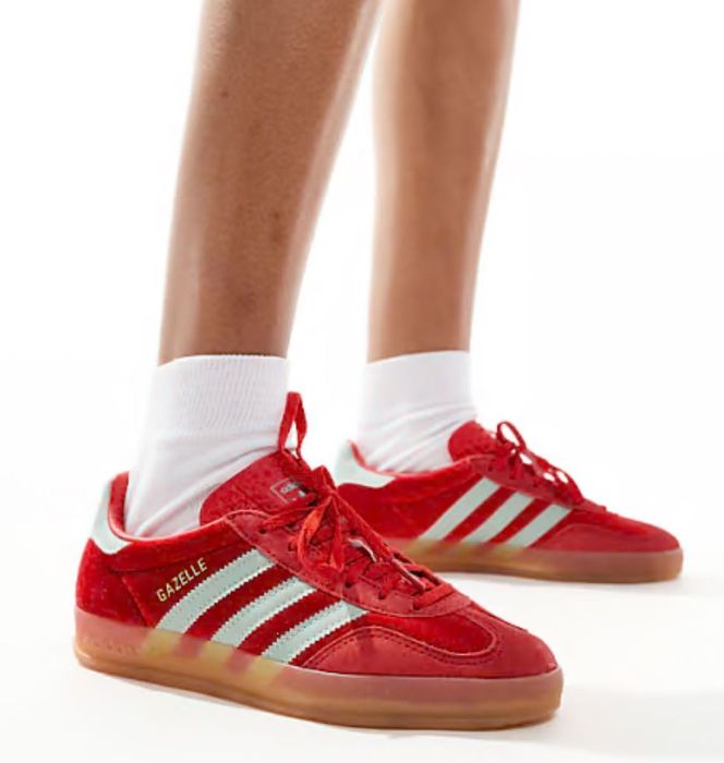 Adidas Red Suede