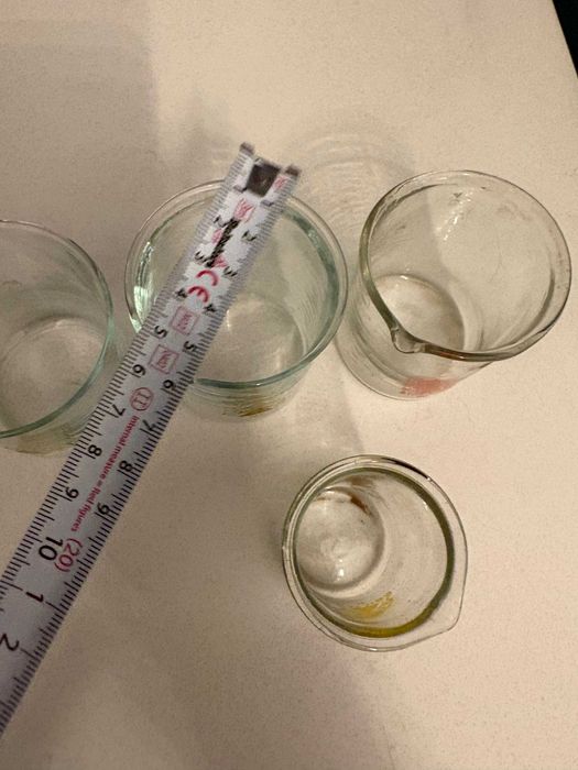 Recipiente laborator TUDATERM sticlă borosilicat, cilindrice, rare