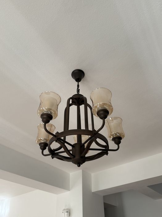 Candelabru din fier forjat 5 brate