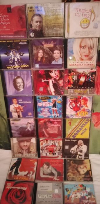 CD Muzică Românească și străină 192 bucati