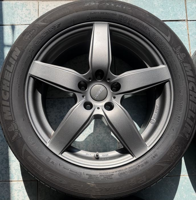 Roti/ jante aliaj R17 Mercedes Vito Viano 225/55/17 Michelin vara
