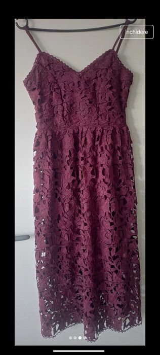 Rochie dantela Reserved - măsura 36/ UK 8