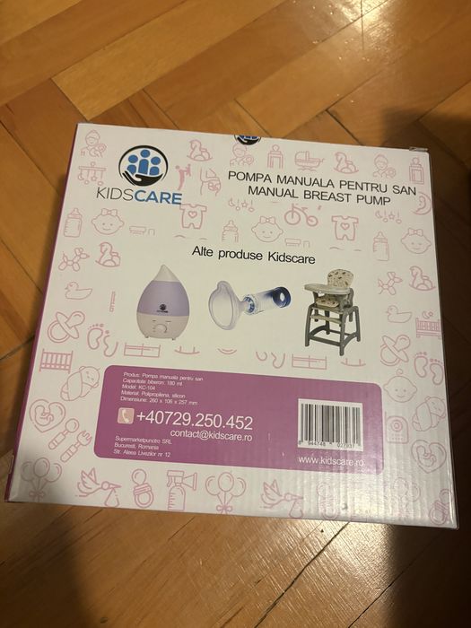 Pompa de san manuala kidscare