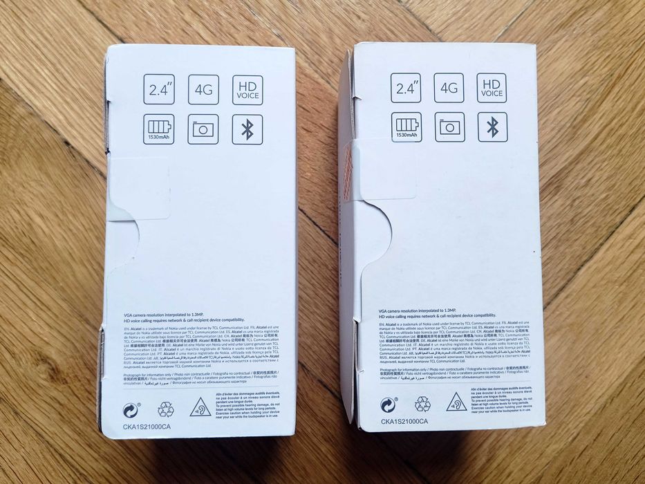 Запечатан чисто нов телефон с бутони Alcatel 3080