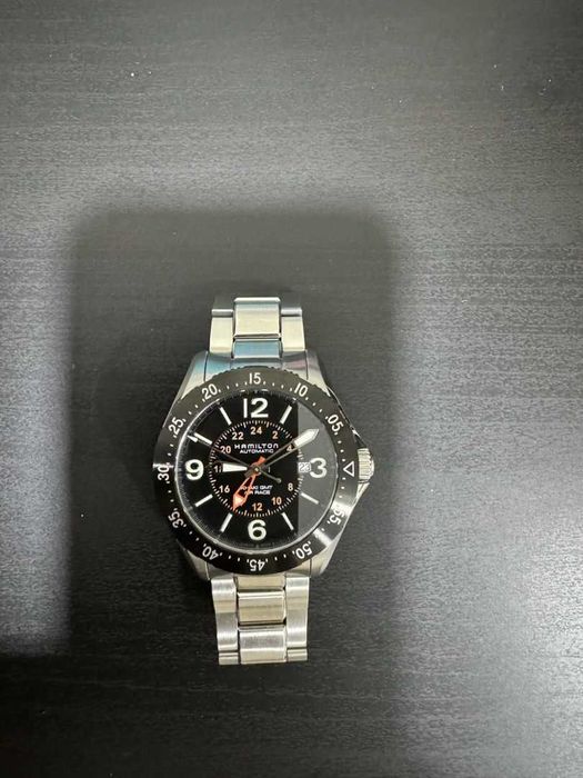 Hamilton khaki GMT 44mm. Air race Automatic Swiss ETA-2892
