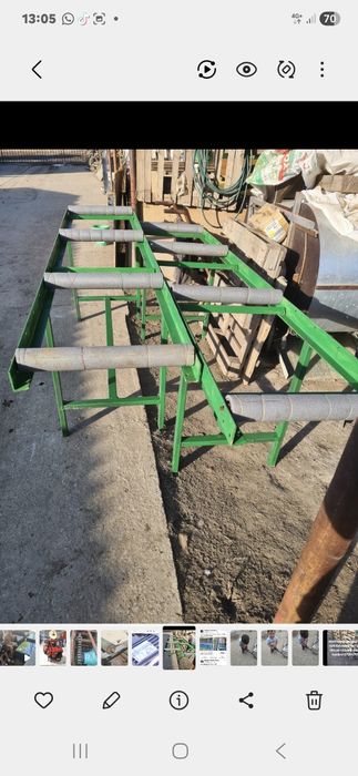 Role transportoare  banda transportoare pentru rumegus piatra nisip moloz cioburi caramida cereale saci gater cherestea panauri mobila tabla
