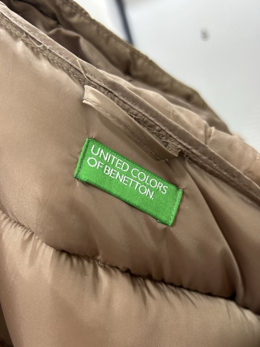 Продам детский пуховик для девочки на 12-14 лет Benetton