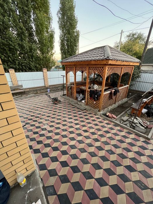 Сапалы әрі жылдам брусчатка төсеу