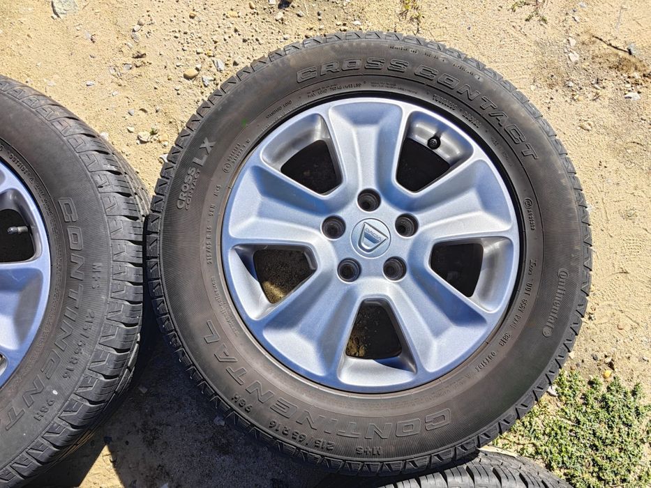 4x Jante Originale din Aluminiu de Dacia Duster pe 16"