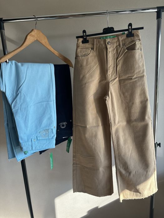 Дамски широки дънки Benetton