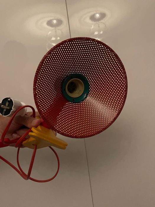 Mid century Memphis lampa cu clema