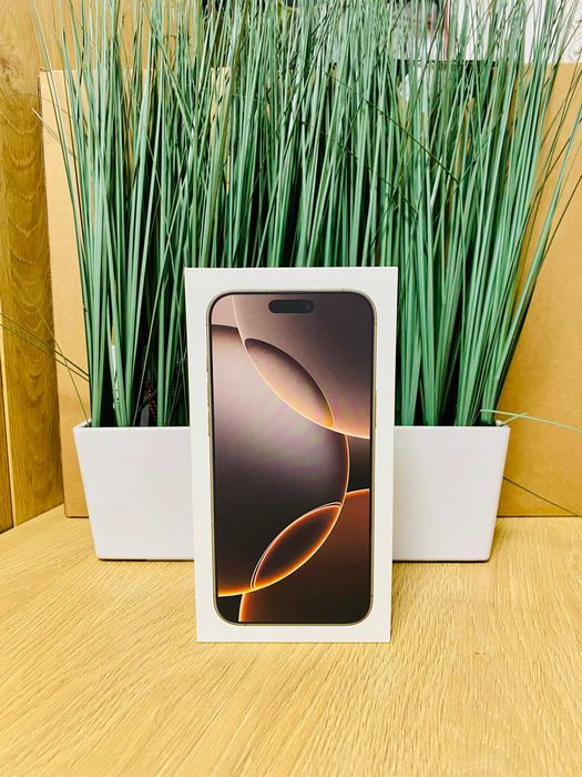 КАТО НОВ !!! Apple iPhone 16 Pro Max, 256GB, 5G, Desert Titanium